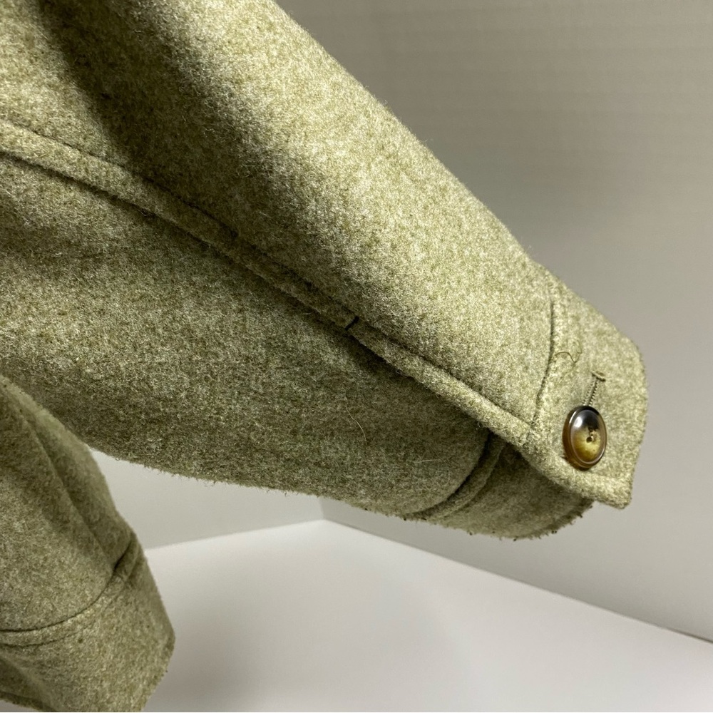 Old Navy Women’s Green Sherpa Wool Collar Green Jacket Size Small - Picture 5 of 8
